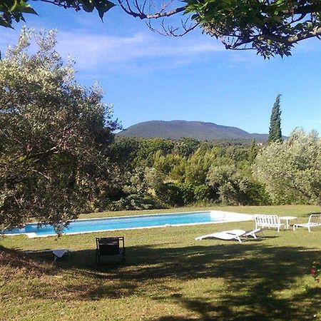 Maison De Charme En Campagne A Cucuron Avec Piscine Privee Villa Exterior foto