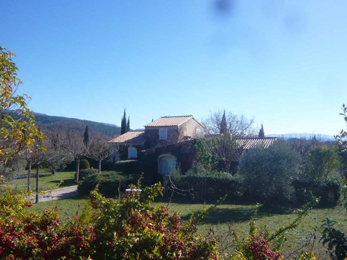 Maison De Charme En Campagne A Cucuron Avec Piscine Privee Villa Exterior foto